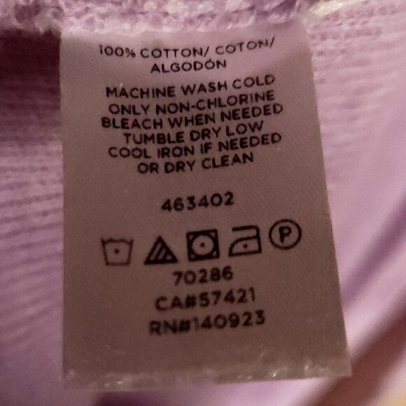 Lou & Grey Womens Lavender Purple Lightweight Oversized Sweater XS - Picture 5 of 5